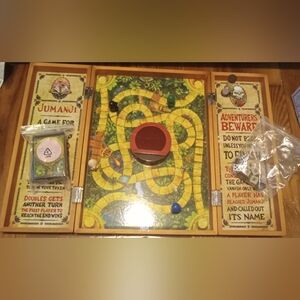 Jumanji Adventure Board Game - Classic Brown and Yellow
